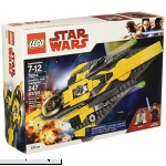 LEGO Star Wars The Clone Wars Anakin's Jedi Starfighter 75214 Building Kit 247 Piece  B07C8L3VWL